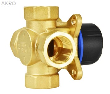 Zawór mieszający 4-drogowy czterodrożny 1" IBO MIX4